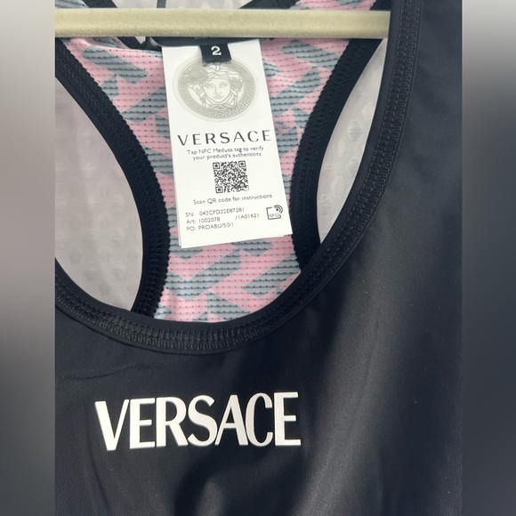 VERSACE Sports Bra NWT - Picture 3 of 8